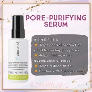 Mary Kay Clear proof Pore Purifying Serum.